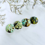 Medium Mixed Round Mixed Turquoise, Set of 4 Background