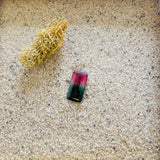 Large Tricolor Bar Tourmaline Tourmaline Background
