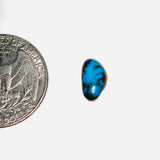 Mini Sky Blue Freeform Bisbee Turquoise Dimensions