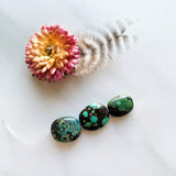Small Lime Green Nugget Bamboo Mountain, Set of 3 Background
