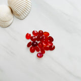 10x12mm Oval Carnelian, Set of 1