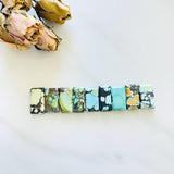 Medium Mixed Bar Mixed Turquoise, Set of 9 Background