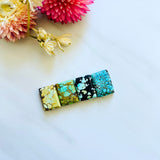 Medium Mixed Bar Mixed Turquoise, Set of 4 Background