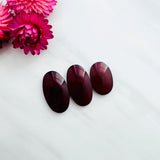 Large Red Oval Rosarita Turquoise, Set of 3 Background