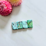 Medium Mixed Bar Mixed Turquoise, Set of 4 Background
