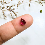 5x7mm Teardrop Tourmaline, Set of 2