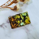 Large Royal Orange Bar Mixed Turquoise, Set of 3 Background