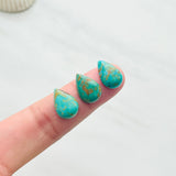 10x15mm Teardrop Tyrone, Set of 2