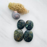 Medium Earth Brown Nugget Milky Way, Set of 4 Dimensions