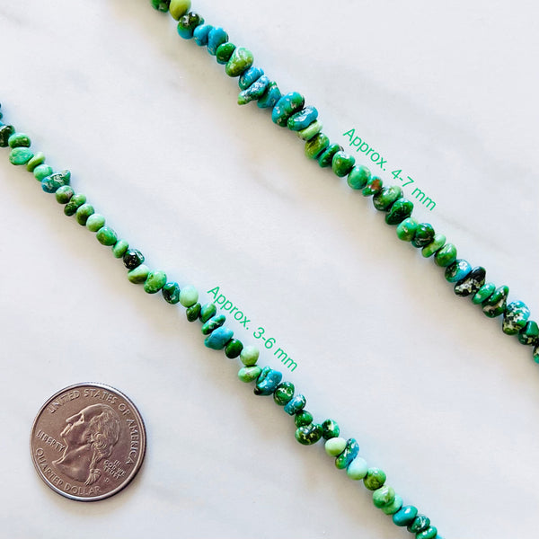 Sonoran Lime Turquoise Nugget Beads