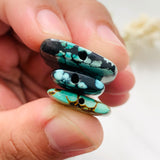 Medium Mixed Rectangle Mixed Beads, Set of 3 Background