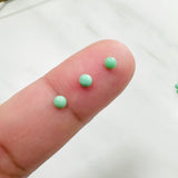 3x3mm Round Lucid, Set of 10