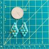 Design-ready Presets - Tyrone Turquoise Earrings Background