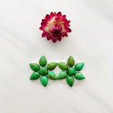 Design-ready Presets - Sonoran Gold Floral Studs Background