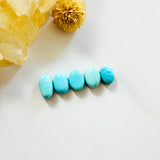 Small Sky Blue Freeform Sleeping Beauty Turquoise, Set of 5 Background