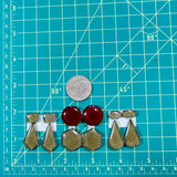 Mixed Mixed Mixed Rosarita, Set of 12 Dimensions