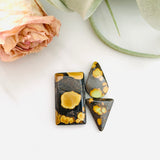 Medium Earth Brown Mixed Treasure Mountain Turquoise, Set of 3 Background