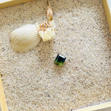 Small Tricolor Bar Tourmaline Tourmaline Background