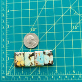 Medium Mixed Bar Mixed Turquoise, Set of 4 Dimensions