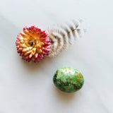 Large Mint Green Nugget Crescent Lake Background