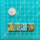 Large Mixed Bar Mixed Turquoise, Set of 4 Dimensions