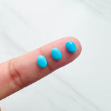5x7mm Oval Blue Ridge, Set of 4