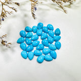 5x7mm Teardrop Blue Ridge, Set of 4