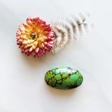 Large Lime Green Nugget Bamboo Mountain Background