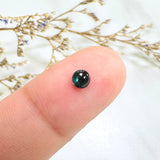4x4mm Round Tourmaline, Set of 6