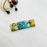 Medium Mixed Bar Mixed Turquoise, Set of 4 Background