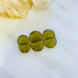 Large Swamp Green Half Moon Rosarita, Set of 6 Background