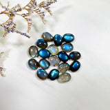 8x10mm Oval Labradorite, Set of 8