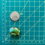 Large Sea Green Oval Treasure Mountain Beads Dimensions