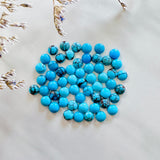 5x5mm Round Prince Egyptian, Set of 10