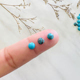 5x5mm Round Prince Egyptian, Set of 10