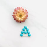 Design-ready Presets - Tyrone Turquoise Letter A Pendant Background