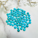 6x6mm Round Blue Ridge, Set of 4