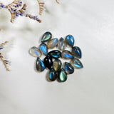 6x9mm Teardrop Labradorite, Set of 10