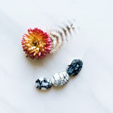 Small White Nugget Purple Lavender, Set of 3 Background