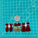 Mixed Mixed Mixed Rosarita, Set of 14 Dimensions