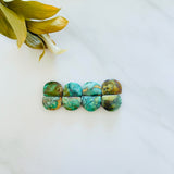 Medium Lime Green Half Moon Green Serpentine Serpentine, Set of 8 Background