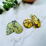 Large Mixed Freeform Mixed Turquoise, Set of 4 Background
