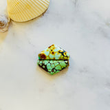 Medium Mixed Pentagon Mixed Turquoise, Set of 2 Background