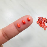3x5mm Teardrop Spiny Oyster, Set of 10