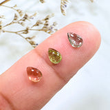 4x6mm Teardrop Tourmaline, Set of 2