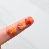 10x10mm Cushion Spiny Oyster, Set of 2