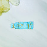 Medium Sky Blue Bar Sand Hill Turquoise, Set of 5 Background
