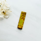 L37 x W11 x H5 Royal Orange Bar Treasure Mountain Turquoise Dimensions