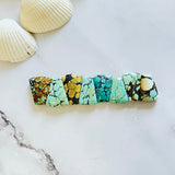 Medium Mixed Petal Mixed Turquoise, Set of 8 Background