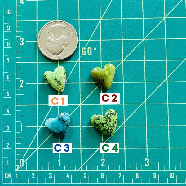 1. Small Heart Green Yungai - 003524